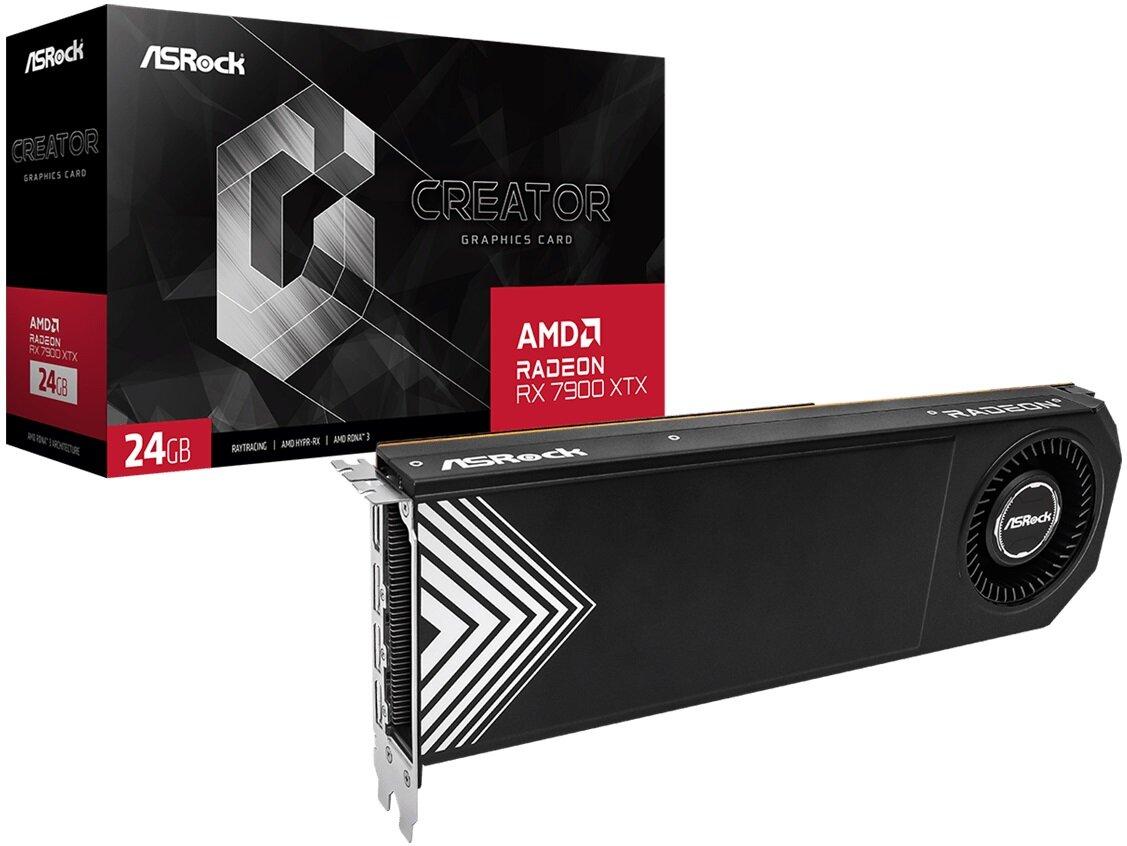 Відеокарта ASrock Radeon RX 7900 XTX Creator 24GB , Гарантія, фото 1