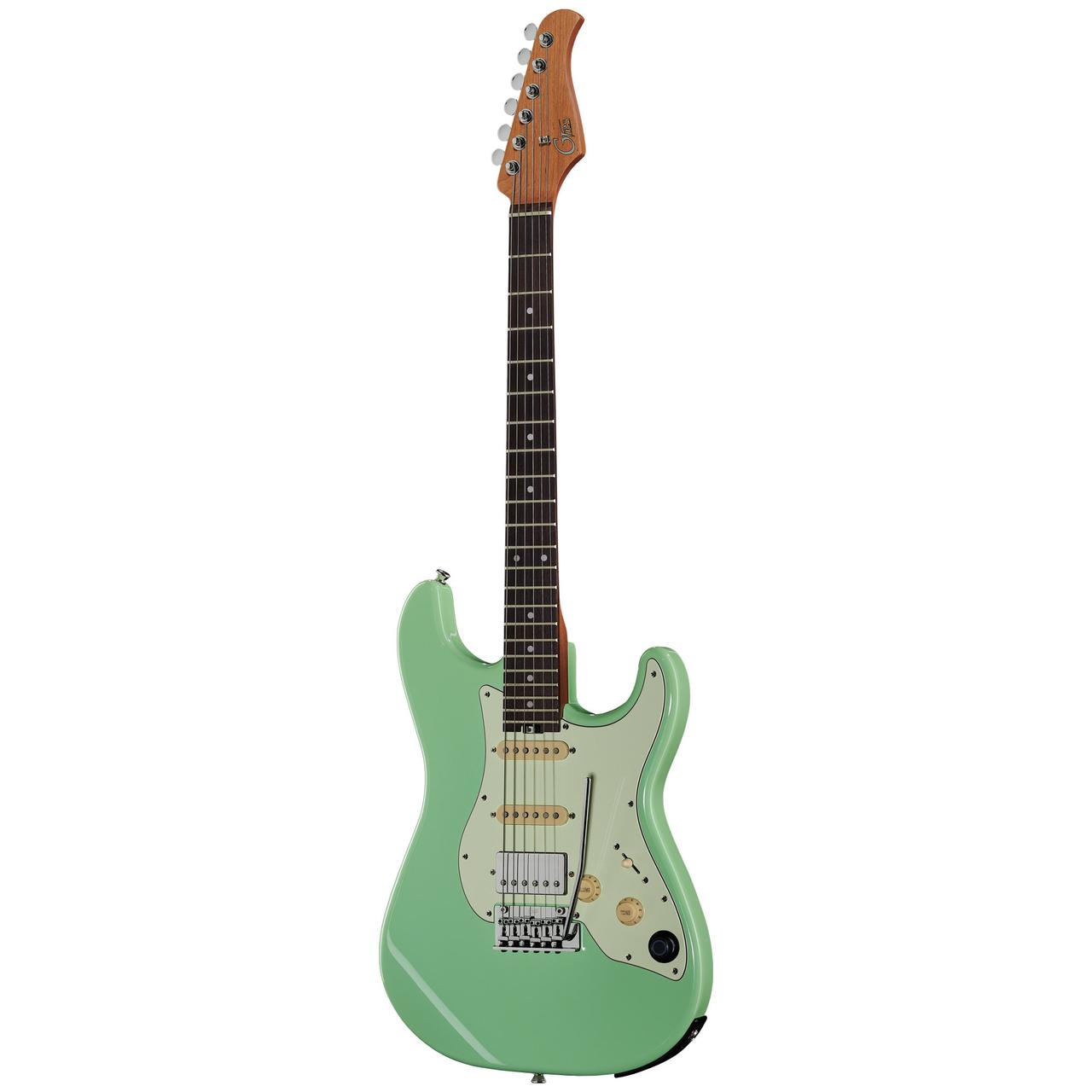 Електрогітара з процесором MOOER GTRS STANDARD S800 (SURF GREEN), фото 1