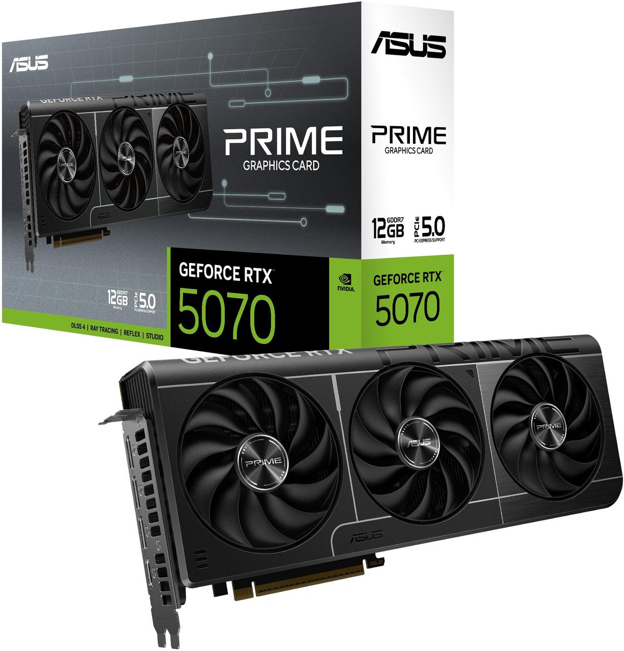 Відеокарта Asus GeForce RTX 5070 Prime 12GB , Гарантія, фото 1
