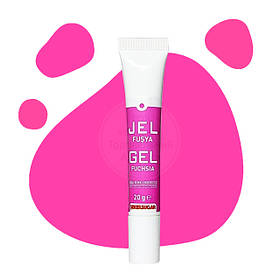 Гелевий водорозчинний барвник Seker&Sugar — Фуксія — 20 г