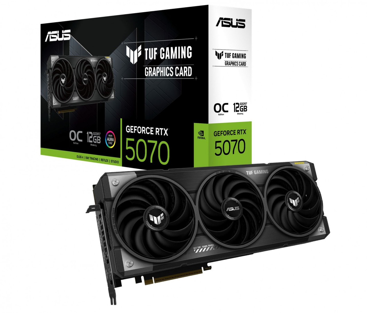 Відеокарта Asus GeForce RTX 5070 TUF Gaming OC 12GB , Гарантія, фото 1