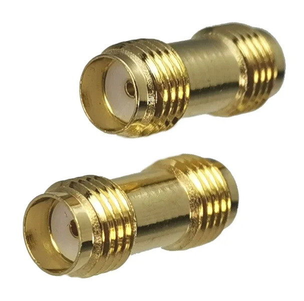 Перехідник адптер конектор роз'єм SMA F - SMA F RG316 RG174 LMR100