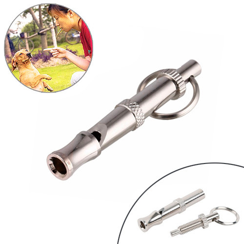 Свисток ультразвуковий для дресирування собак, регульований, метал, фото 1