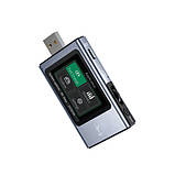 USB тестер струму, напруги, ємності, Bluetooth, FNIRSI FNB58, фото 3