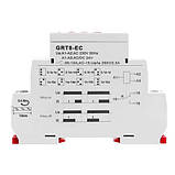 Реле часу таймер 0.1с-10днів AC220В DC24В 10A, GEYA GRT8-EC, фото 4