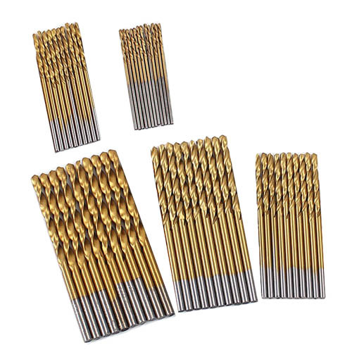 Набір свердл спіральних 50шт 1-3мм, по металу, HSS сталь, фото 1