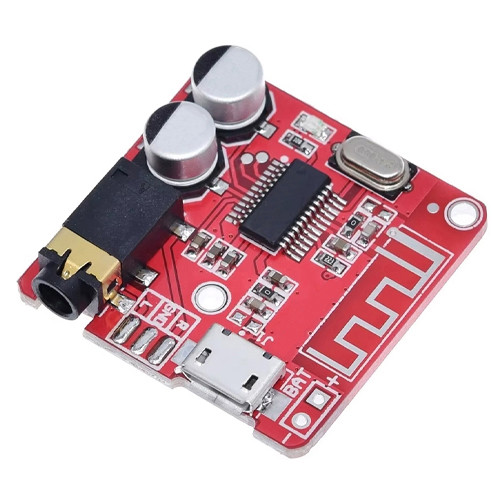 Модуль аудіо Bluetooth 5.0 стерео 3Вт 3.7-5В AUX, XY-BT-MINI, фото 1