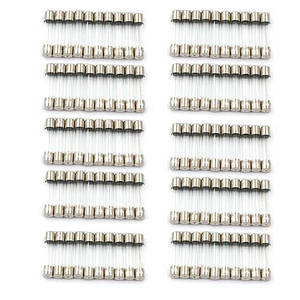 Запобіжник скляний циліндричний 100шт, 5х20мм 250В 10А