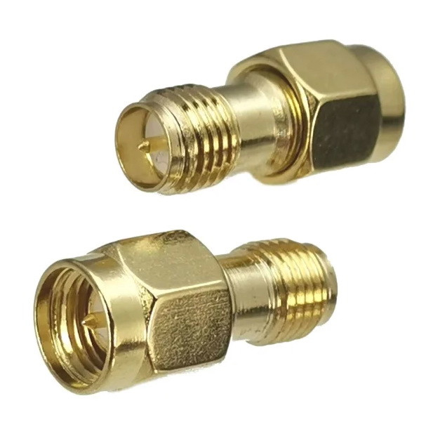 Перехідник адптер конектор роз'єм SMA M -RP-SMA F RG316 RG174 LMR100