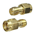 Перехідник адптер конектор роз'єм SMA M -RP-SMA F RG316 RG174 LMR100