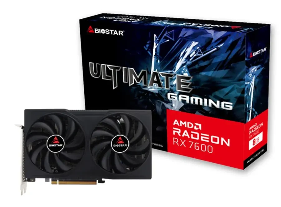 Відеокарта Biostar Radeon RX 7600 8GB , Гарантія, фото 1