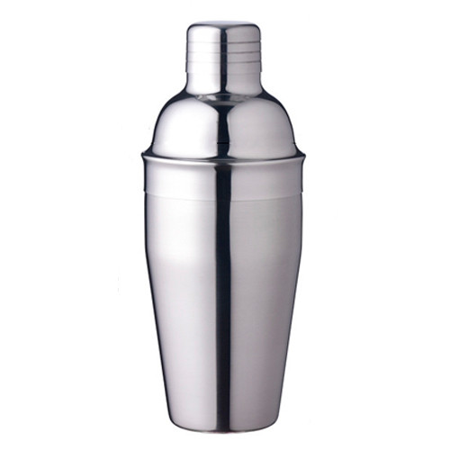 Шейкер європейський барний для приготування напоїв коктейлів, нержавійка 750мл, фото 1