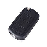 Викидний ключ, корпус під чіп, 3кн, Land Rover, HU101, фото 3