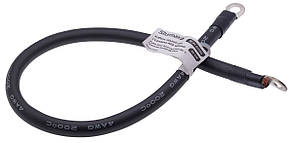 Кабель мідний для з'єднання АКБ 50 см 25 мм/кв М8 чорний BCM-B2550