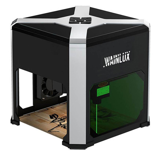 Лазерний гравер гравірувальний верстат випалювач, 3000мВт Bluetooth, K6, фото 1