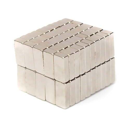 Магніти неодимові сильні 15х5х3мм N35 10шт, фото 1