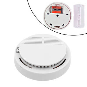 Датчик диму бездротовий автономний, світлозвукова сигналізація 85дБ