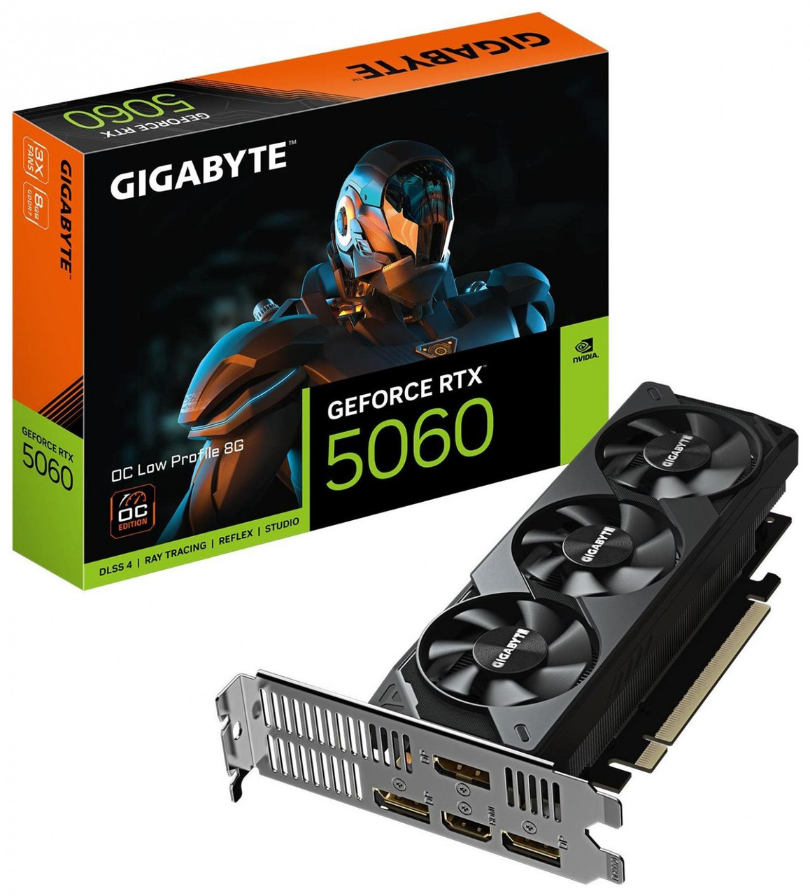 Відеокарта Gigabyte GeForce RTX 5060 OC Low Profile 8GB , Гарантія, фото 1