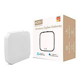Контролер шлюз хаб для розумного будинку ZigBee BLE Mesh, Moes MHUB-W-Q, фото 3