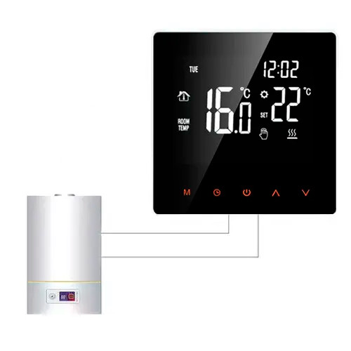 Терморегулятор Wi-Fi для газового котла 220В 3А Avatto ME81H, фото 1