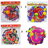 Гірлянда розтяжка горизонтальна З Днем Народження, 7 видів, 2.3м, картон, фото 2