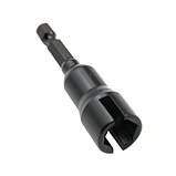 Ключ для барашкових гайок і гачків 65мм, тип А, насадка для шурупокрута, CR-V, чорний, фото 3