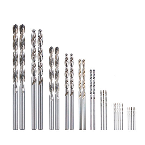 Набір свердл 25шт 0.5-3мм для ручного міні дриля, HSS сталь, фото 1