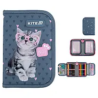 Пенал з наповненням Kite Studio Pets SP25-622H-1