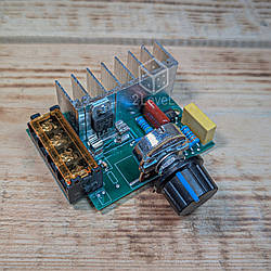 Потужний симісторний регулятор напруги 4 кВт Регулятор обертів плата для двигуна Блок керування двигуна