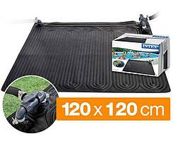 Нагрівальний килимок для басейну Intex 28685, 120х120 см, нагрівач для води від сонця Solar Heating Mat,