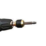 Тримач біт магнітний 1/4" 60мм з фіксатором, CR-V, фото 2