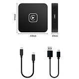 Адаптер бездротовий Apple CarPlay, Bluetooth, для автомобіля, iOS, фото 5