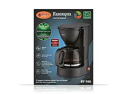 Кавоварка крапельна BiTEK 2800Вт 1000мл підігрів кавника антидрип