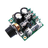 ШІМ регулятор швидкості мотору DC 12-40В 10А 13КГц PWM обертів, фото 2