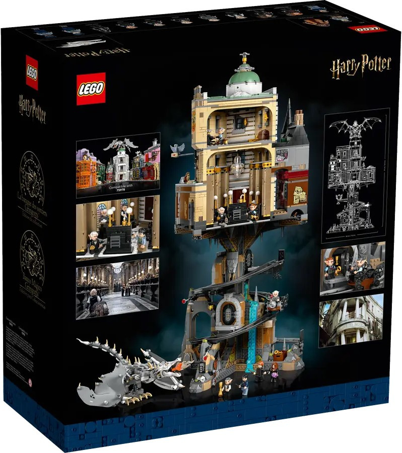 Блоковий конструктор LEGO Harry Potter 76417 - Банк Грінготтс