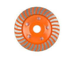Чаша алмазна шліфувальна 125мм, Турбо Полакс
