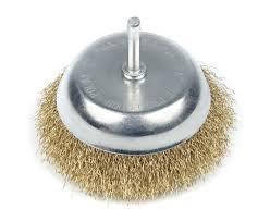 Щітка "Чашка", для дриля 1/4" дроту, 50мм Полакс