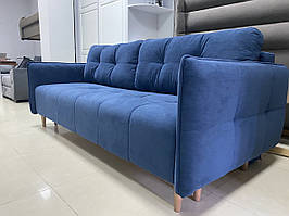 Диван сучасний "Мрія" 215 см Єврокнижка на кожен день (пружинний блок і ламелі)