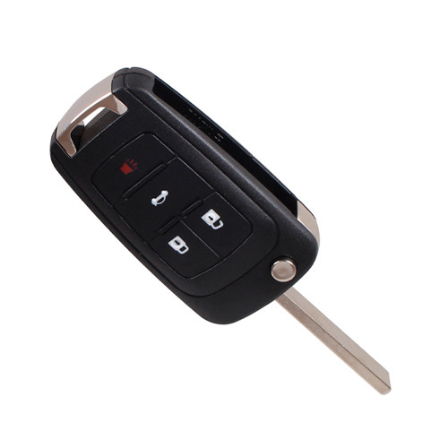 Викидний ключ, корпус під чіп, 4кн DKT0269, Chevrolet, HU100, фото 1