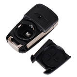 Викидний ключ, корпус під чіп, 4кн DKT0269, Chevrolet, HU100, фото 2