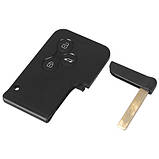 Ключ карта, корпус під чіп, 3кн, Renault Megane, фото 2