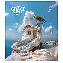 Зошит 36 арк. клітинка "Star" УФ-лак / Your Grace Saved My, фото 3