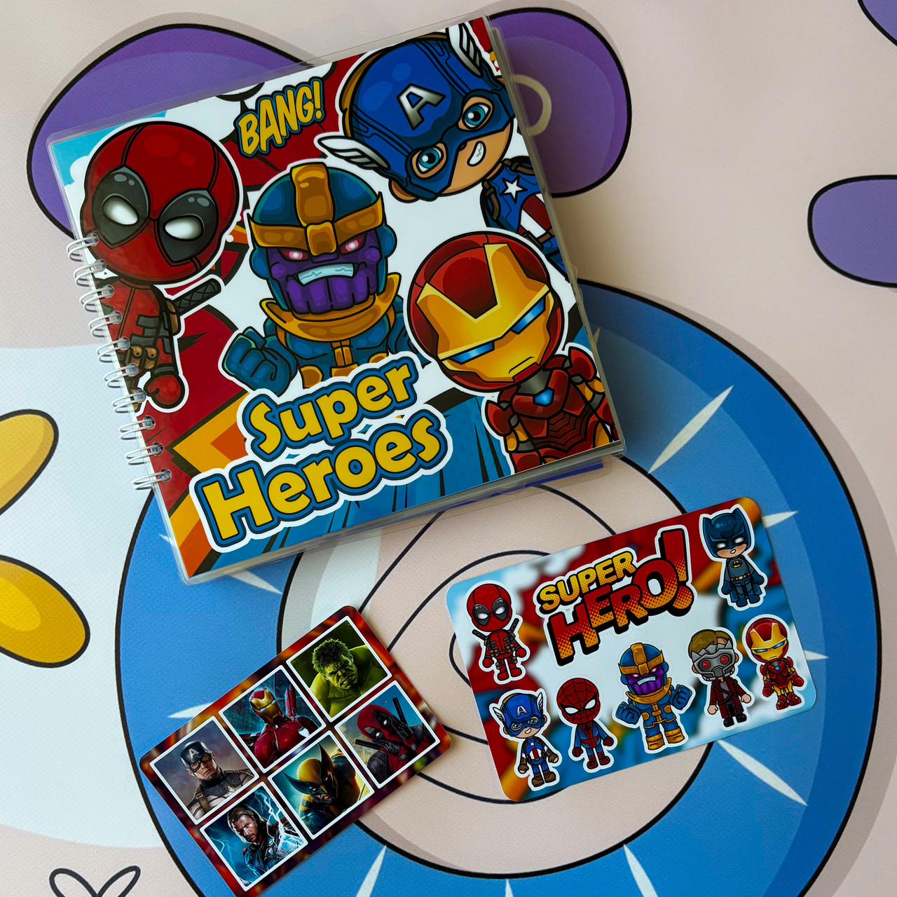 Альбом на липучках Тока Бока "Герої Marvel"