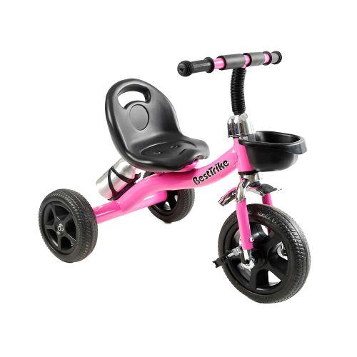 Велосипед 3-х колісний "Best Trike" сталева рама, колеса EVA, переднє d=10’’, заднє d=8’’, кошик, пляшечка, фото 1