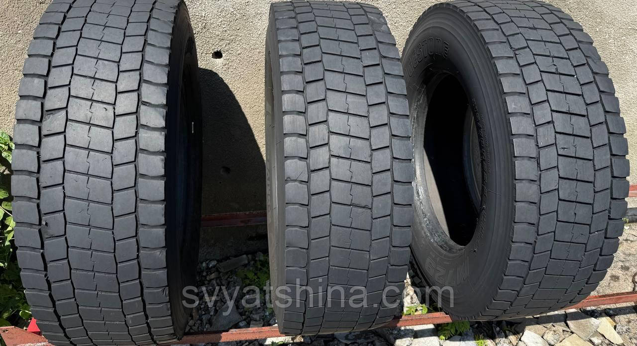 Шини вантажні б у 315-70R22.5 BRIDGESTONE R-DRIVE 001PLUS на тягову вісь