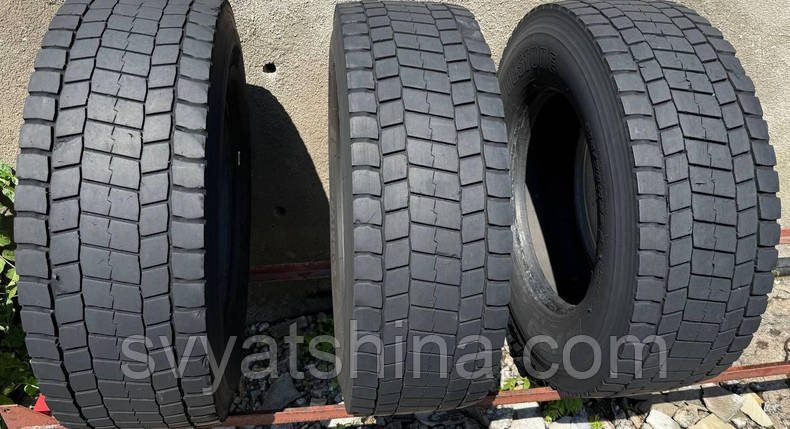 Шини вантажні б у 315-70R22.5 BRIDGESTONE R-DRIVE 001PLUS на тягову вісь, фото 1
