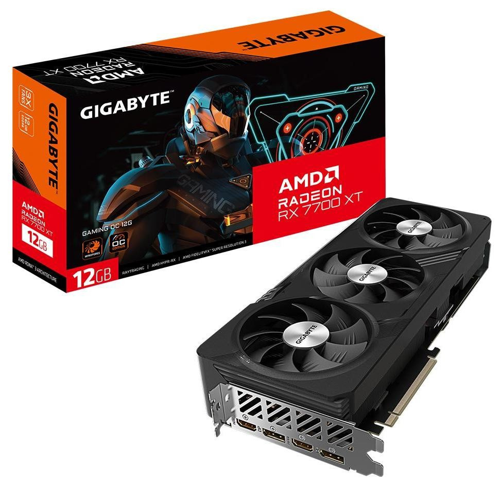 Відеокарта Gigabyte Radeon RX 7700 XT Gaming OC 12GB , Гарантія, фото 1