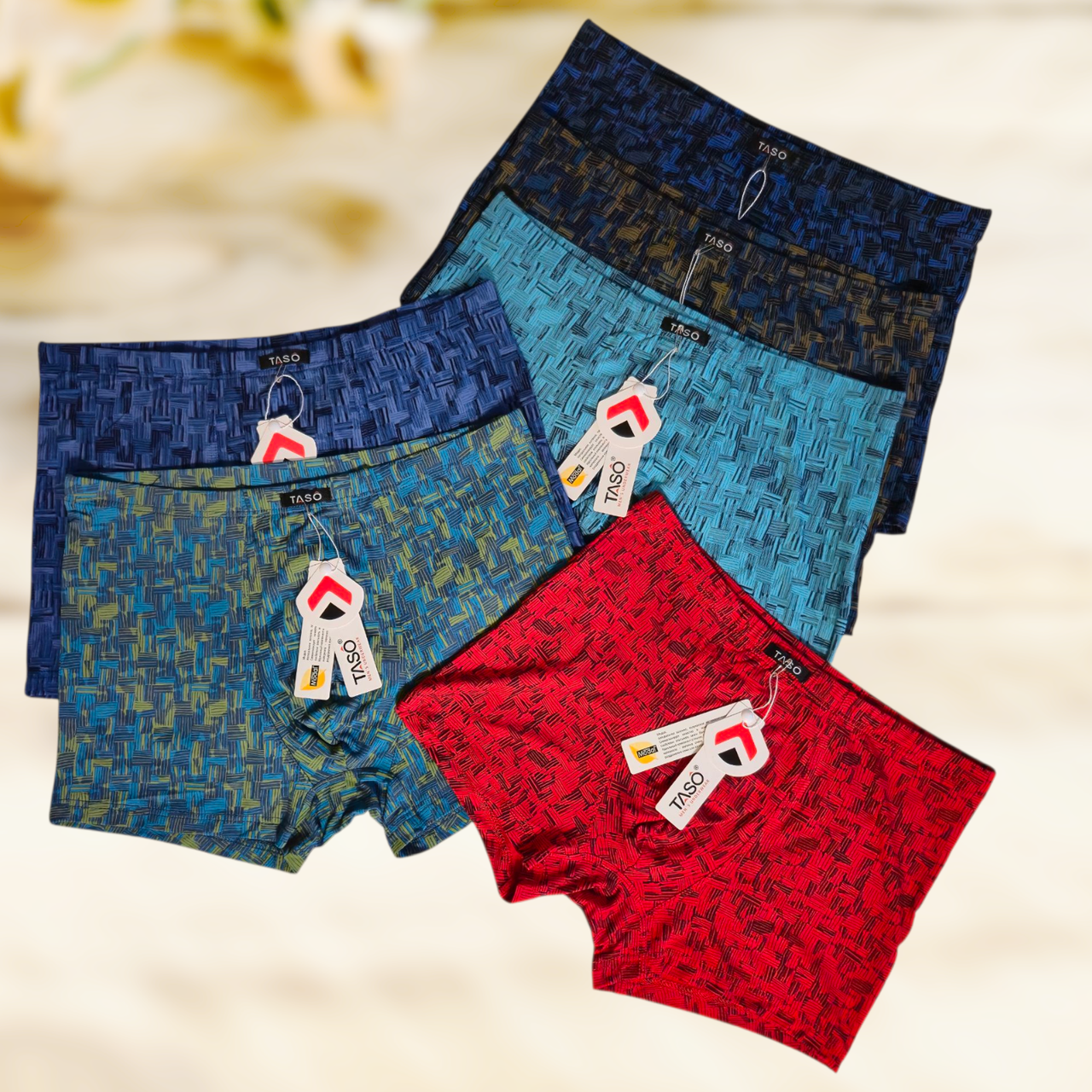 Чоловічі труси боксери Taso модал 1шт  Розмір XL XXL 3XL 4XL, фото 1