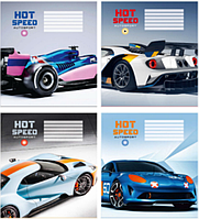 Тетрадь ученическая общая 96 л., Полиграфист "Швидкість" 185