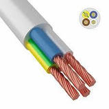 Кабель ПВС 4х6 мм² — гнучкий мідний силовий кабель, 4 жили, круглий, фото 4